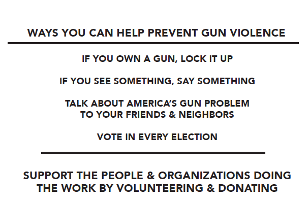 Ways You Can Help Prevent Gun Violence – CNY Solidarity Coalition